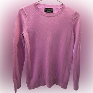 Merino Wool & Cashmere Purple Lavender Sweater - Banana Republic - Size Small